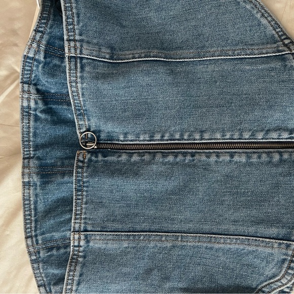 Aritzia Denim Forum 90’s Debbie denim tube top - Picture 3 of 4